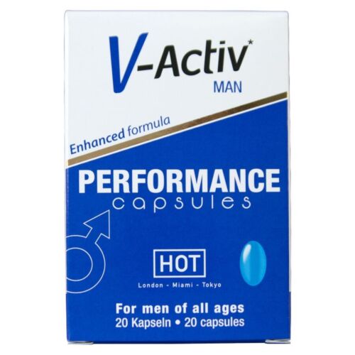 Capsules HOT V-ACTIV MAN pour l'énergie masculine