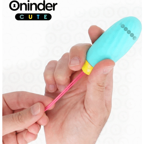Œuf Vibrant ONINDER CUTE avec perles rotatives et contrôle par app