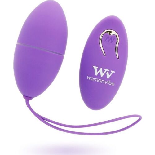Oeuf vibrant Womanvibe Alsan avec télécommande