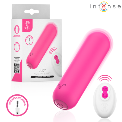 Vibrateur INTENSE JUDY avec télécommande sans fil