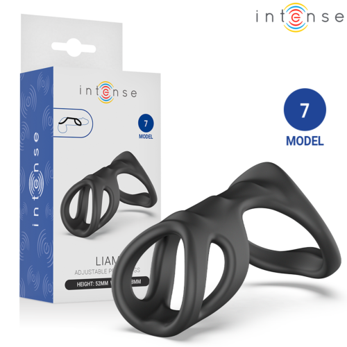 Anneau de pénis INTENSE FOR HIM Modèle 7 avec double anneau