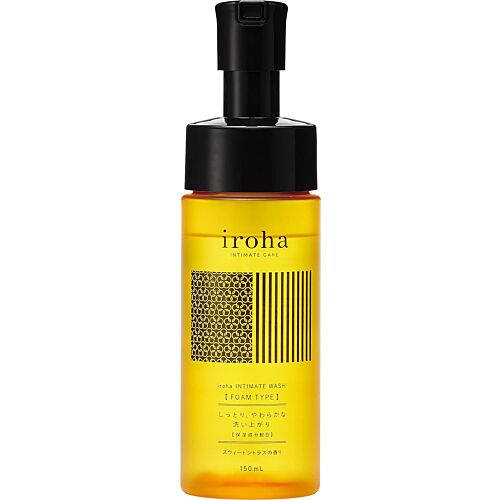 Savon intime moussant Iroha Sweet Citrus - Hydratation délicate