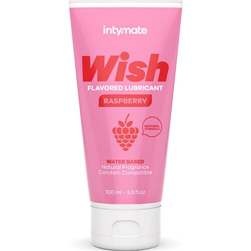 Lubrifiant Aromatisé Intymate Wish Framboise 100 ml