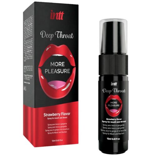 Spray Oral INTT Deep Throat Effet Rafraîchissant