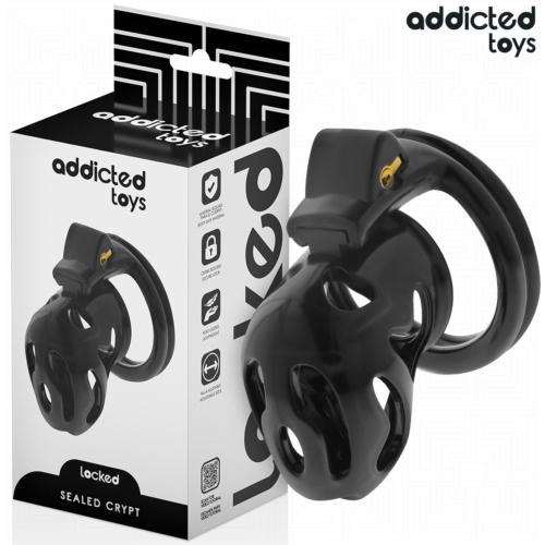 Jaula de chasteté ADDICTED TOYS LOCKED 8 cm