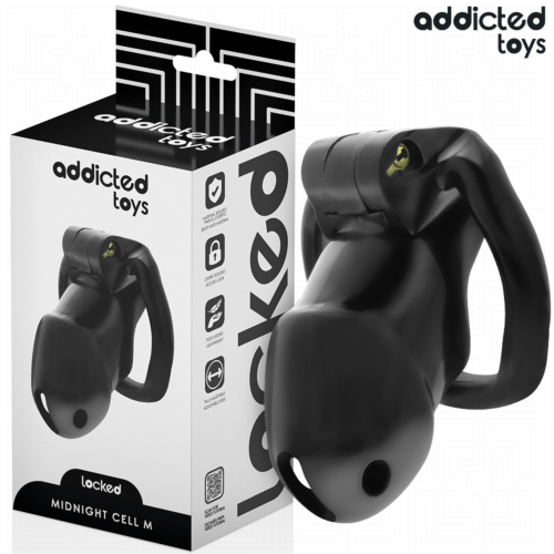 Jaula de chasteté ADDICTED TOYS LOCKED - MINDNIGHT CELL