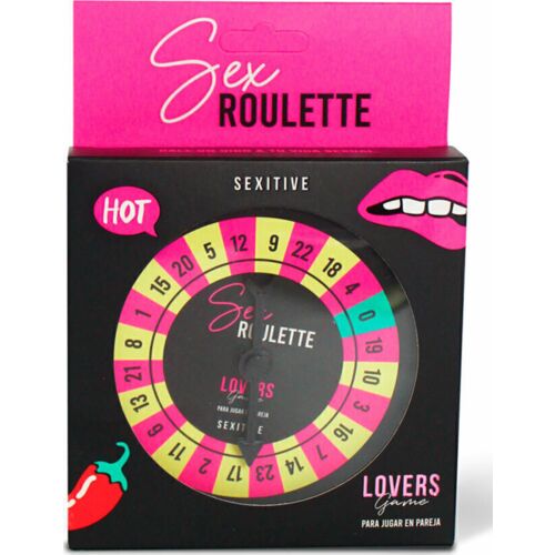 Jeu érotique SEXITIVE Sex Roulette Lovers Game pour couple