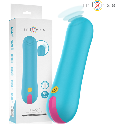 Vibromasseur INTENSE CLAUDIA avec tapotement rythmé interne