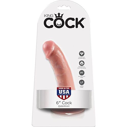 Dildo King Cock 15.2 cm pour une sensation réaliste