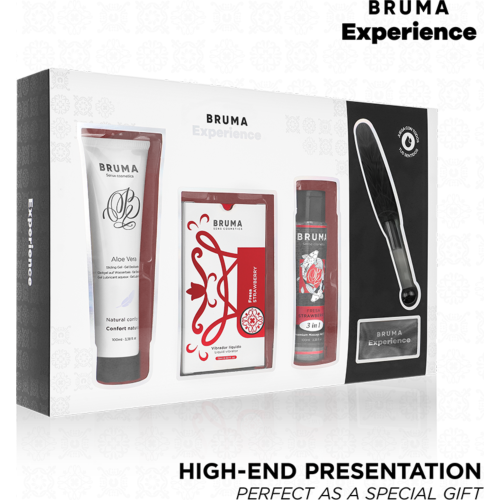 Kit de massage BRUMA XPERIENCE Tentation Fraise