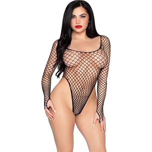 Bodysuit sexy Leg Avenue 89377 à coupe haute