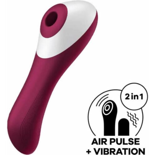 Vibrateur SATISFYER Dual Crush à ondes de pression