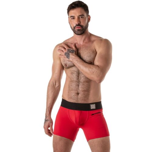 Boxer LOCKER GEAR LARGE CEINTURE avec ouverture zippée