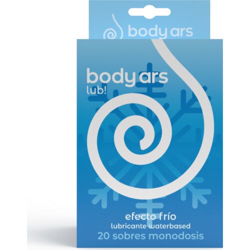 Lubrifiant monodose Body Ars effet froid 20x4ml