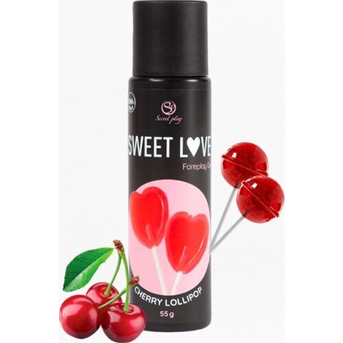 Lubrifiant comestible SECRETPLAY Cereza Lollipop 60 ml