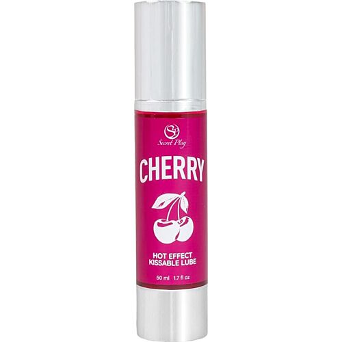 Lubrifiant chauffant cerise SECRETPLAY 50 ml