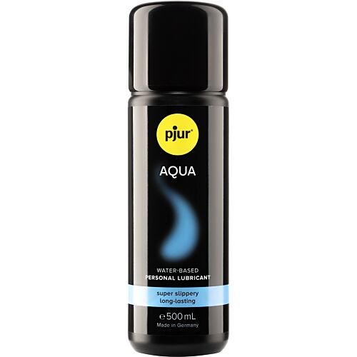 Lubrifiant à base d'eau PJUR Aqua 500 ml pour un confort optimal