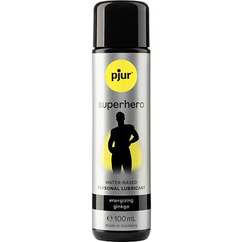 Lubrifiant Pjur Superhero Glide 100 ml avec Ginkgo