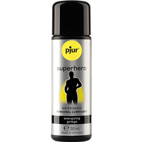 Lubrifiant Pjur Superhero Glide 30 ml avec Ginkgo stimulant