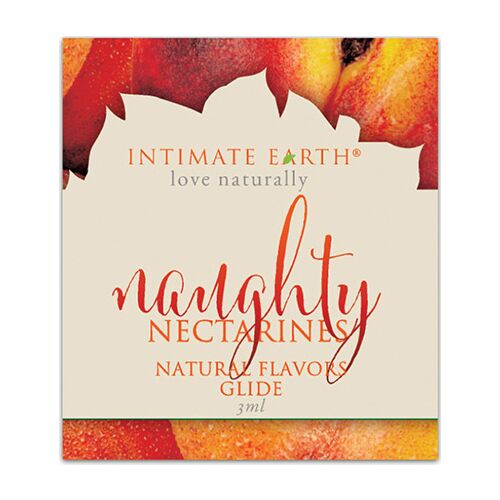 Lubrifiant comestible Intimate Earth Naughty Nectarines 3ml