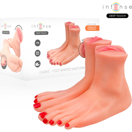 Masturbateur INTENSE DEEP TOUCH Gabbie en forme de pied