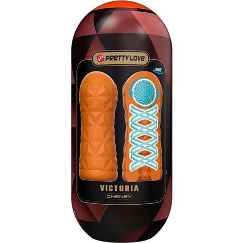 Masturbateur Pretty Love Victoria Cheney avec spirale rotative
