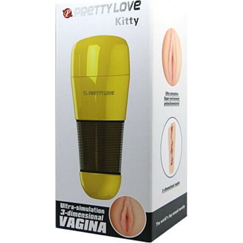 Masturbateur Vagin Pretty Love Kitty 2 - Sensations réalistes