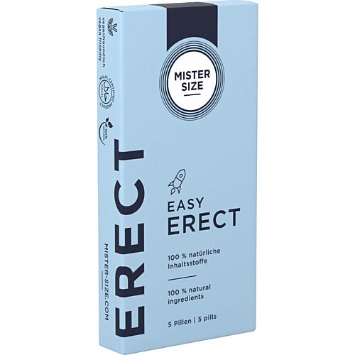 Cápsules MISTER SIZE Easy Erect | Endurance et plaisir intense