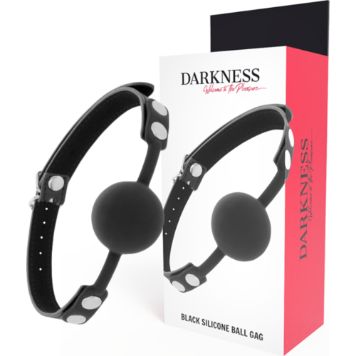 Mordaza DARKNESS Silicone avec sangles ajustables