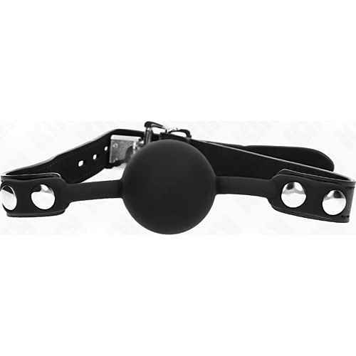 Mordaza de Bola KINK 4 cm Silicona avec Cadenas