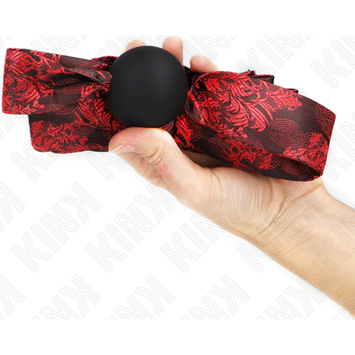 Mordaza de bola KINK modelo 2 en silicona de 4.5 cm