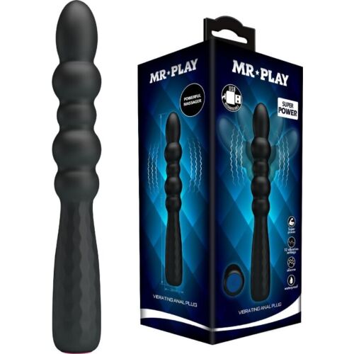 Plug Anal MR PLAY Flexible avec Vibrations