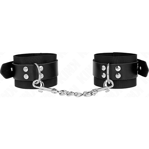 Esposas KINK Wrist Restraint en nylon et cuir ajustables
