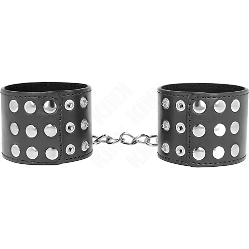 Menottes KINK - Muñequeras con cierre a presión ajustable