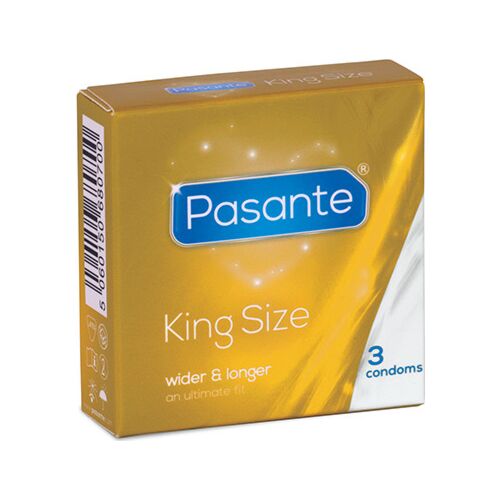 Préservatifs Pasante King Size - Ajustement optimal