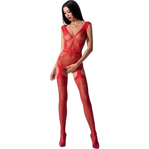 Bodystocking PASSION WOMAN BS062 avec ouverture sexy