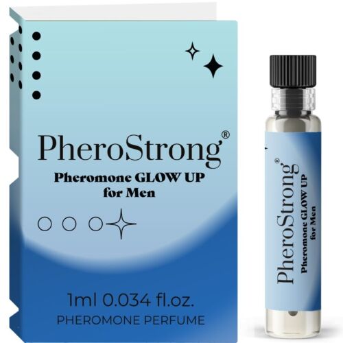 Parfum aux phéromones Pherostrong Glow Up pour homme