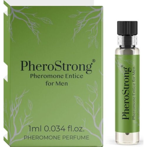 Parfum aux phéromones Pherostrong Entice pour homme