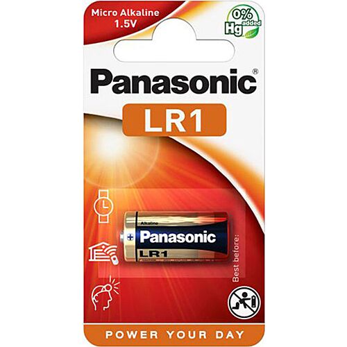Lr1 pile alcaline POWERCELLs panasonic