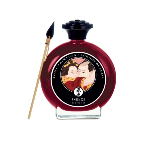 Peinture corporelle comestible SHUNGA fraises et cava