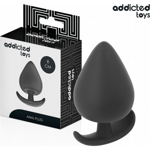 Plug Anal ADDICTED TOYS 8 cm en Silicone Médicale