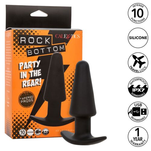 Plug Anal CALEXOTICS Rock Bottom 10 Vibrations