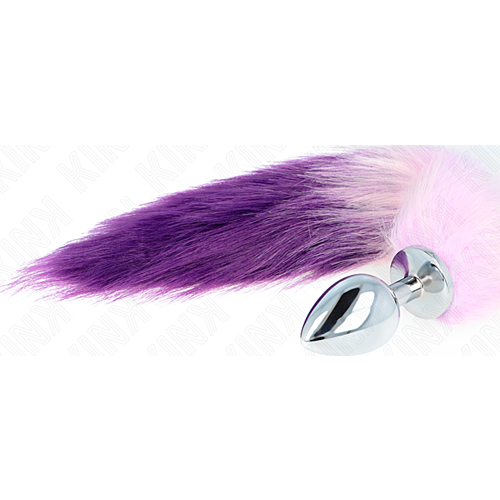 Plug Anal KINK Taille L avec Queue Synthétique