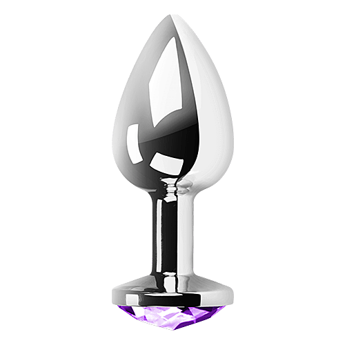 Plug Anal SECRETPLAY LILA M en aluminium ultra-lisse