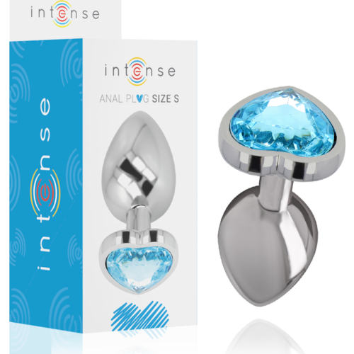 Plug Anal INTENSE avec bijou en diamant - Taille S