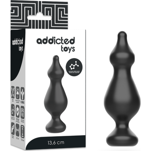 Plug Anal ADDICTED TOYS 13.6 CM pour débutants
