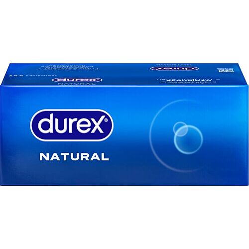 Préservatifs Durex Natural Comfort - 144 unités en latex