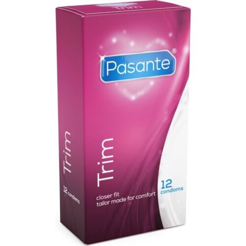 Préservatifs Pasante Trim 12 unités - Ajustement étroit