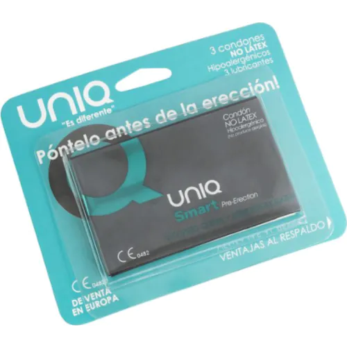 Preservatif pre-erection UNIQ sans latex