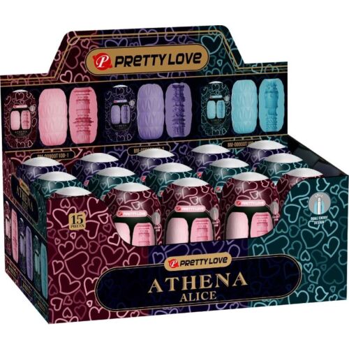 Masturbateur Pretty Love Athena avec 3 tunnels différents